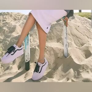 Vans Old Skool Stackform Lilac Suede Skeakers